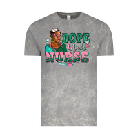 Cloud Rock afro  nurse dope black Vintage Tee - AdoDesignShop