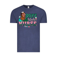 Vintage Denim afro  nurse dope black Vintage Tee - AdoDesignShop