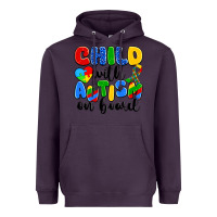 Plum child with autism on board Heavyweight Hoodie - Artiststas