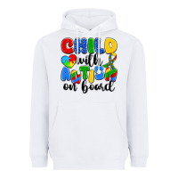 White child with autism on board Heavyweight Hoodie - Artiststas
