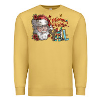 Antique Gold merry christmas yall Premium Sweatshirt - SublimationCraftShop