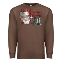 Chestnut merry christmas yall Premium Sweatshirt - SublimationCraftShop