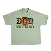 Oil Green dad the king Urban Heavy Tee - Artiststas