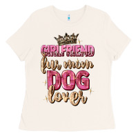 Bone girlfriend  fur mom dog lover Ladies Tee - Zillion Design Studio