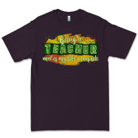 Plum being a teacher makes my life complete Premium Tee - texasbilliewilder