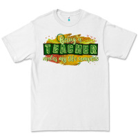 White being a teacher makes my life complete Premium Tee - texasbilliewilder