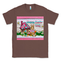 Chestnut happy easter y'all  rabbit Classic Tee - BarkalooDesign