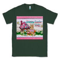 Sports Green happy easter y'all  rabbit Classic Tee - BarkalooDesign
