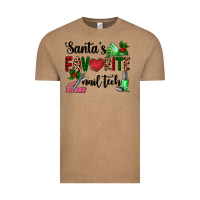 Vintage Coffee santa's favorite nail tech Vintage Tee - AdoDesignShop