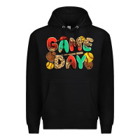 Black game day softball Premium Hoodie - JahusDesignShop
