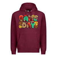 Burgundy game day softball Premium Hoodie - JahusDesignShop