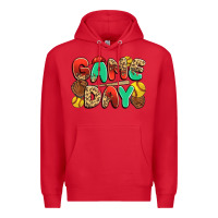 Red game day softball Premium Hoodie - JahusDesignShop