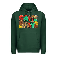Sports Green game day softball Premium Hoodie - JahusDesignShop