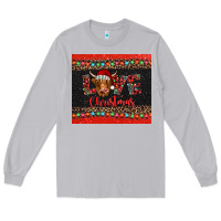 Moon Dust love christmas highland cow and turquoise gemstone Long Sleeve Tee - Jasminsmagicworld