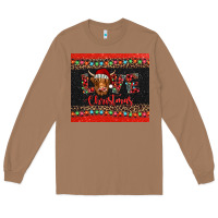 Toasted Coconut love christmas highland cow and turquoise gemstone Long Sleeve Tee - Jasminsmagicworld