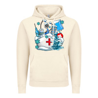Vintage Artic Winter Nurse life Vintage Hoodie - AdoDesignShop