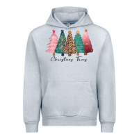 Heather Grey christmas trees Urban Hoodie - CowGirlArtShop