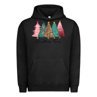 Pigment Black christmas trees Urban Hoodie - CowGirlArtShop