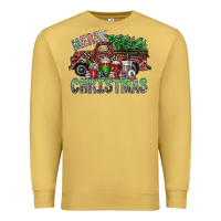Antique Gold merry christmas Premium Sweatshirt - SublimationCraftShop