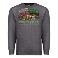Charcoal Heather merry christmas Premium Sweatshirt - SublimationCraftShop