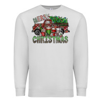 Dove Grey merry christmas Premium Sweatshirt - SublimationCraftShop