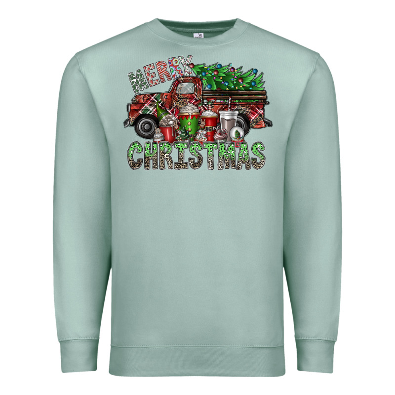 Merry Christmas Premium Sweatshirt by SublimationCraftShop | Teevron