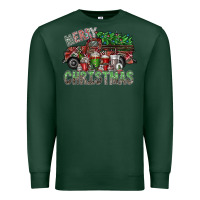Sports Green merry christmas Premium Sweatshirt - SublimationCraftShop