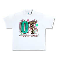 White ot occupational therapist Urban Heavy Tee - AdoDesignShop