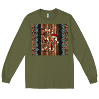 Army Green ho ho ho western christmas Long Sleeve Tee - Jasminsmagicworld