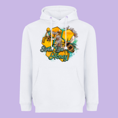 Sweet Like Honey Heavyweight Hoodie Designed By Artiststas