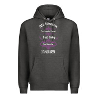 Charcoal Heather Legends are born in January shirt Premium Hoodie - Bettercallsaul