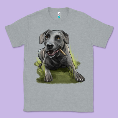 Texas Blue Lacy Dog Classic Tee Designed By Lillyallendesigns