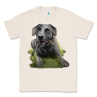 Natural Texas Blue Lacy Dog Classic Tee - LillyAllenDesigns