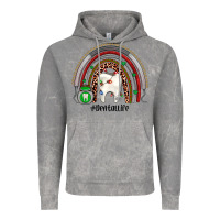 Cloud Rock Christmas dental life rainbow Vintage Hoodie - JahusDesignShop