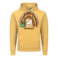 Vintage Mustard Christmas dental life rainbow Vintage Hoodie - JahusDesignShop
