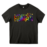 Asphalt we are all human pride lgbtq Heavy Core Tee - texasbilliewilder
