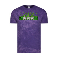 Cloud Purple st patricks gnomes Vintage Tee - Jasminsmagicworld