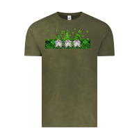 Vintage Olive st patricks gnomes Vintage Tee - Jasminsmagicworld