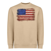 Mushroom American flag Heavyweight Sweatshirt - JahusDesignShop