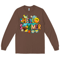 Chestnut hello summer Long Sleeve Tee - JahusDesignShop