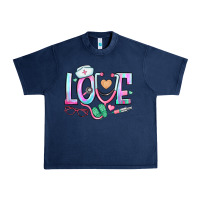 Navy love nurse Urban Heavy Tee - BundleAndBundleShop