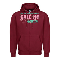 My Favorite People Call Me Nana Zipper Hoodie | Teevron
