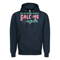 Navy my favorite people call me nana Zipper Hoodie - MaliasSmallBusiness