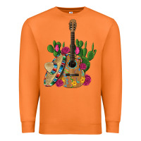 Carrot ,mexican sombrero guitar rose cactus Premium Sweatshirt - Artiststas