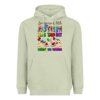 Matcha someone with autism has taught me love needs no wo Heavyweight Hoodie - Artiststas