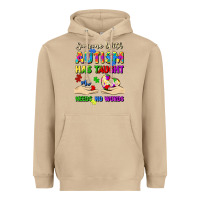 Mushroom someone with autism has taught me love needs no wo Heavyweight Hoodie - Artiststas