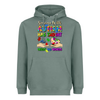Sage someone with autism has taught me love needs no wo Heavyweight Hoodie - Artiststas