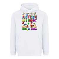 White someone with autism has taught me love needs no wo Heavyweight Hoodie - Artiststas