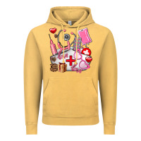 Vintage Mustard nurse  valentines day love Vintage Hoodie - AdoDesignShop