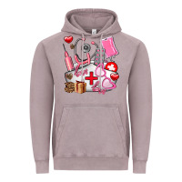 Vintage Zinc nurse  valentines day love Vintage Hoodie - AdoDesignShop